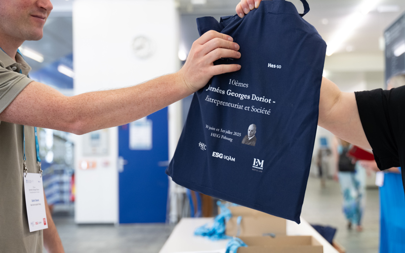 Journées Georges Doriot Willkommen HEG-FR 2025