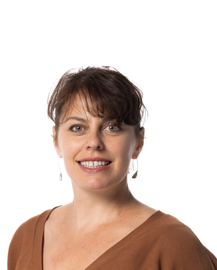 Porträt von Greta Balliu, Dozentin an der HEG Fribourg